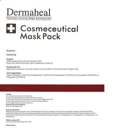 Image Description (Cosmeceutical Mask Pack)